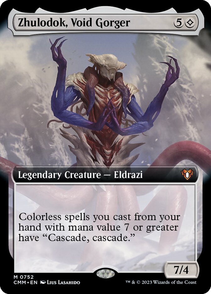 Zhulodok, Void Gorger - [Extended Art] Commander Masters (CMM)