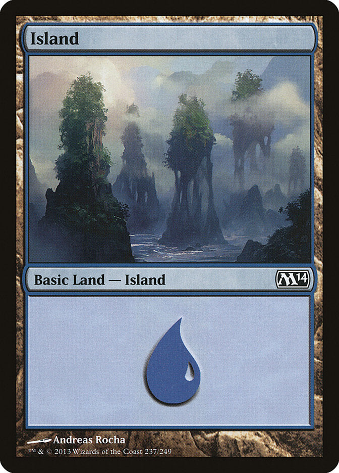 Island (237) - [Foil] Magic 2014 (M14)