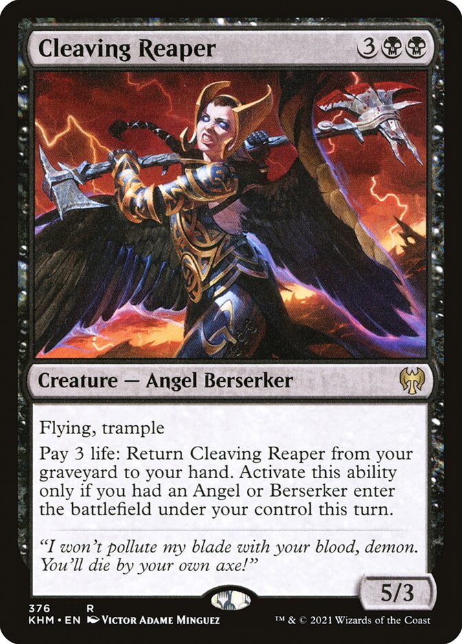 Cleaving Reaper - [Foil] Kaldheim (KHM)