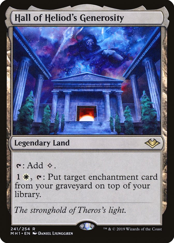 Hall of Heliod's Generosity - [Foil] Modern Horizons (MH1)