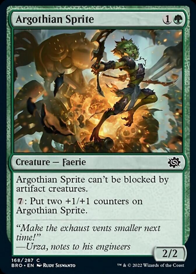Argothian Sprite - [Foil] The Brothers' War (BRO)