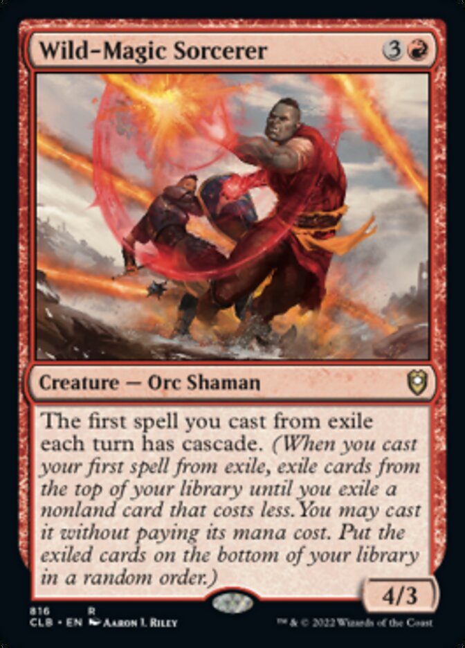 Wild-Magic Sorcerer - Commander Legends: Battle for Baldur's Gate (CLB)