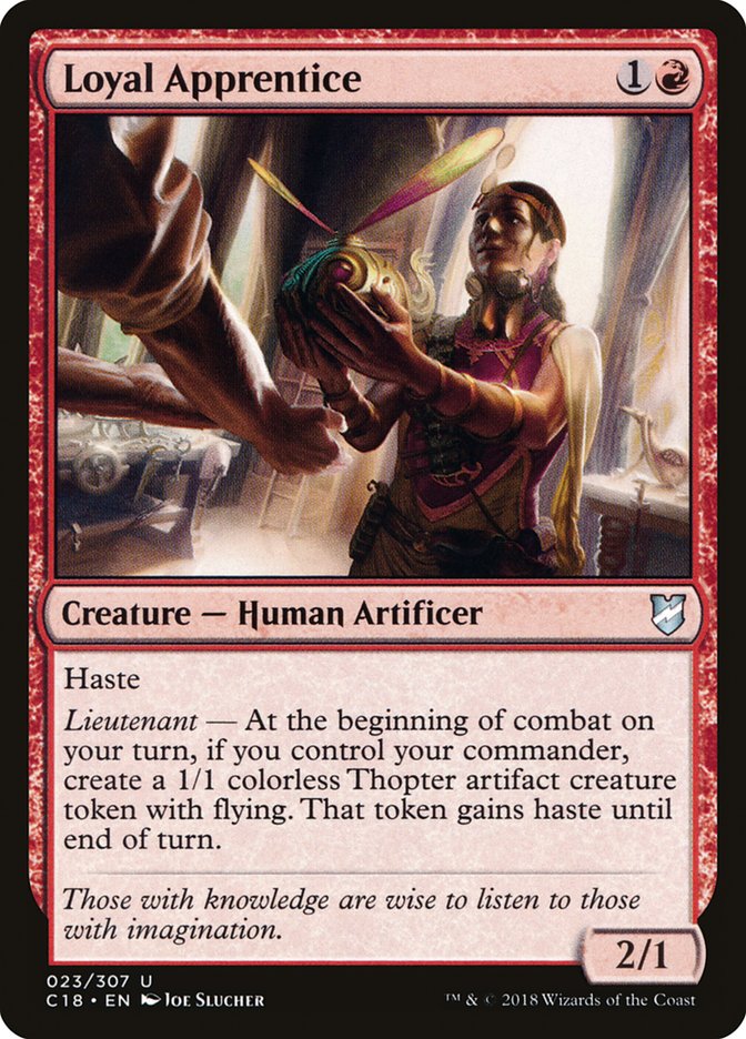 Loyal Apprentice - Commander 2018 (C18)