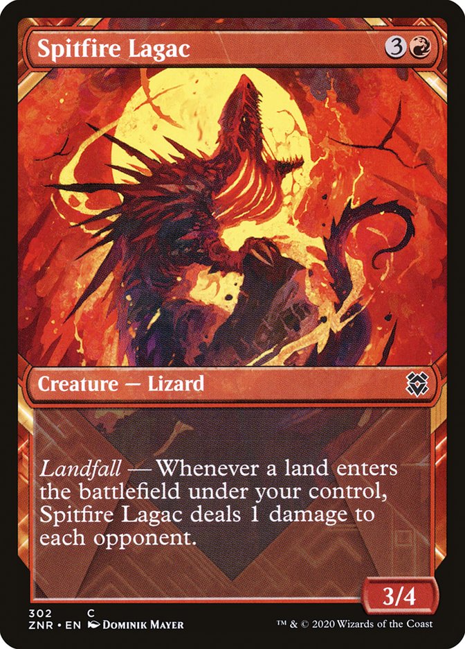Spitfire Lagac - [Foil, Showcase] Zendikar Rising (ZNR)