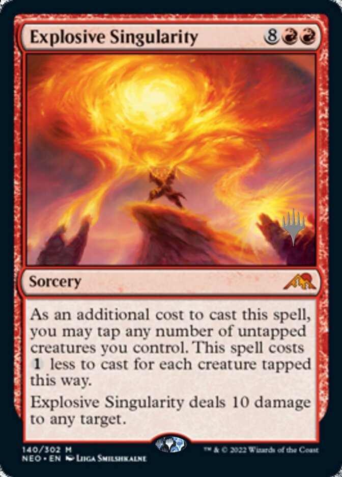 Explosive Singularity - [Promo] Kamigawa: Neon Dynasty Promos (PNEO)