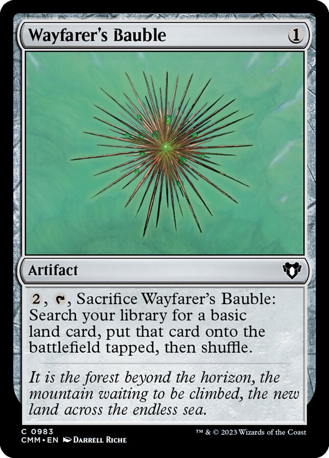 Wayfarer's Bauble - [Foil] Commander Masters (CMM)