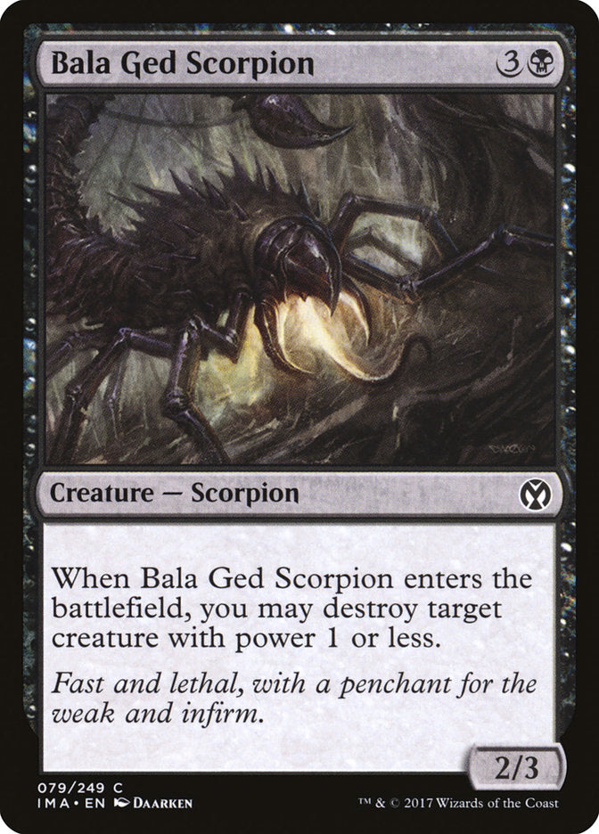 Bala Ged Scorpion - [Foil] Iconic Masters (IMA)