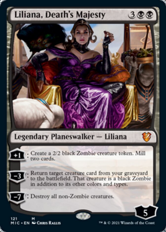 Liliana, Death's Majesty - Midnight Hunt Commander (MIC)