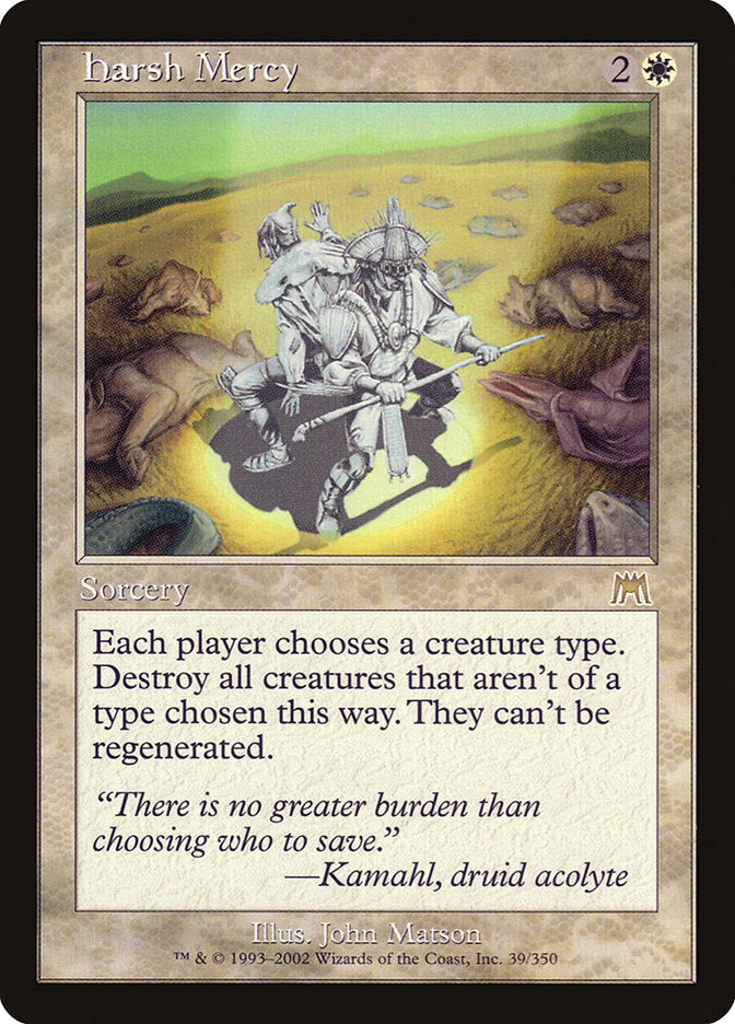 Harsh Mercy - [Retro Frame] Onslaught (ONS)