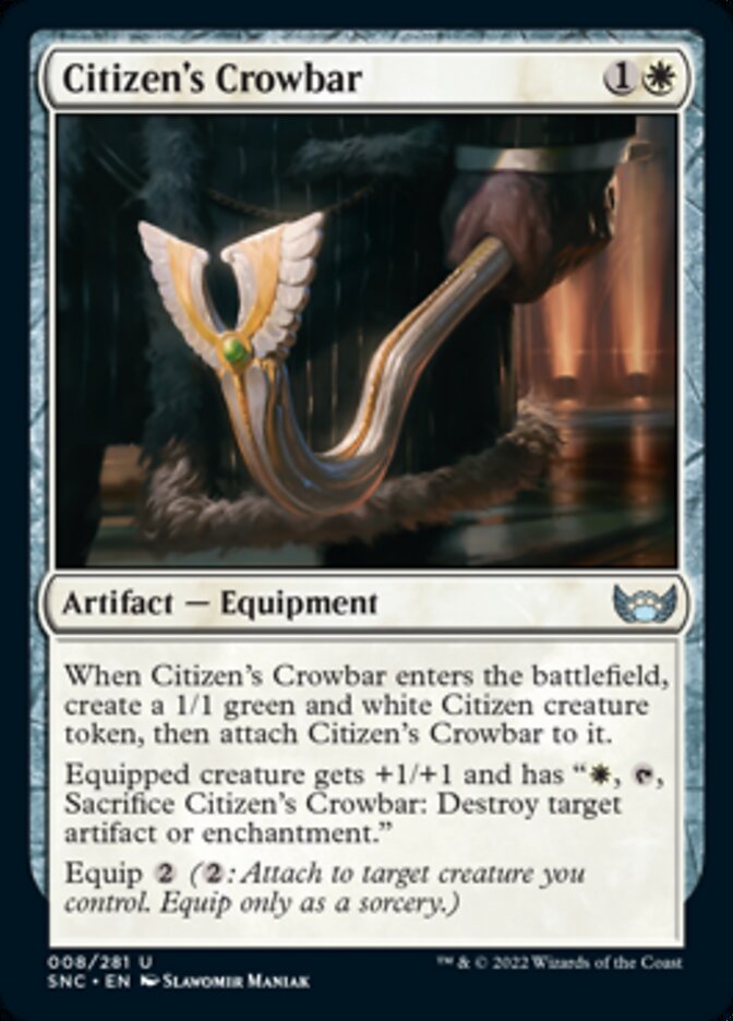 Citizen's Crowbar - Streets of New Capenna (SNC)