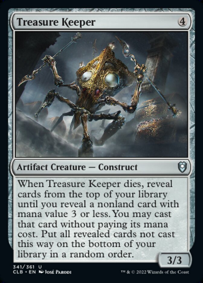 Treasure Keeper - [Foil] Commander Legends: Battle for Baldur's Gate (CLB)