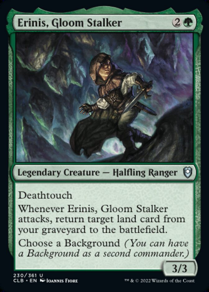 Erinis, Gloom Stalker - [Foil] Commander Legends: Battle for Baldur's Gate (CLB)
