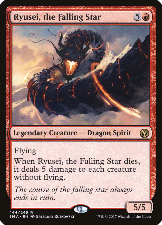Ryusei, the Falling Star - [Foil] Iconic Masters (IMA)