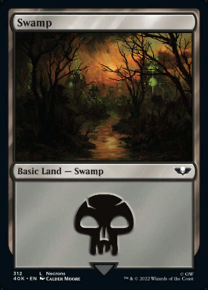 Swamp (312) - Warhammer 40,000 Commander (40K)