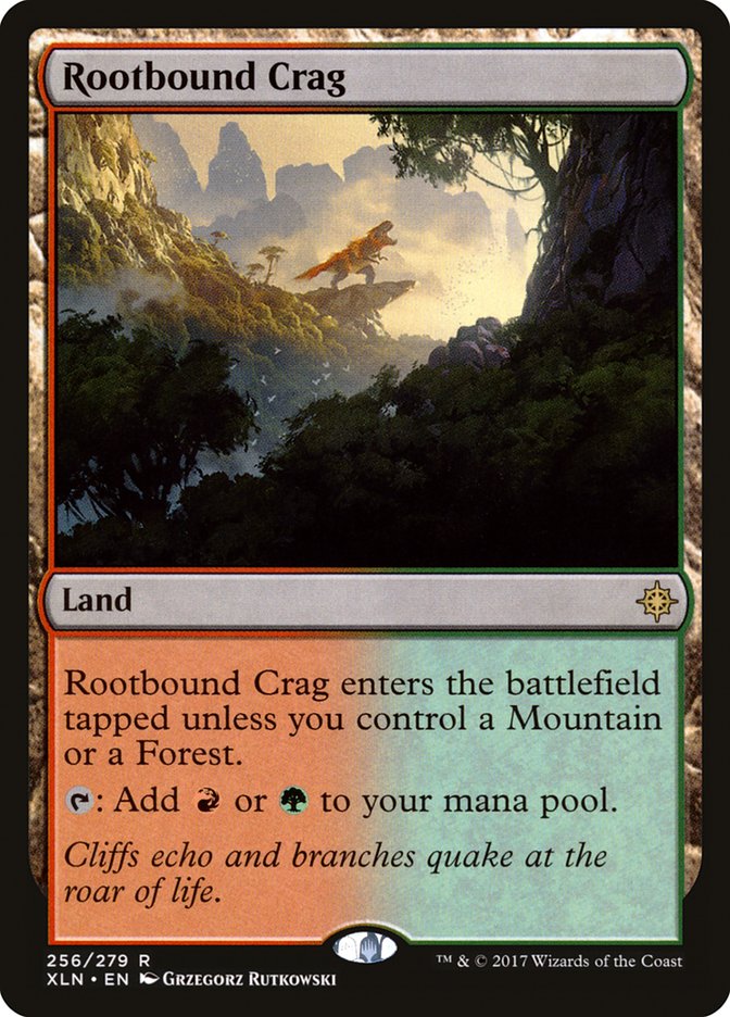 Rootbound Crag - [Foil] Ixalan (XLN)