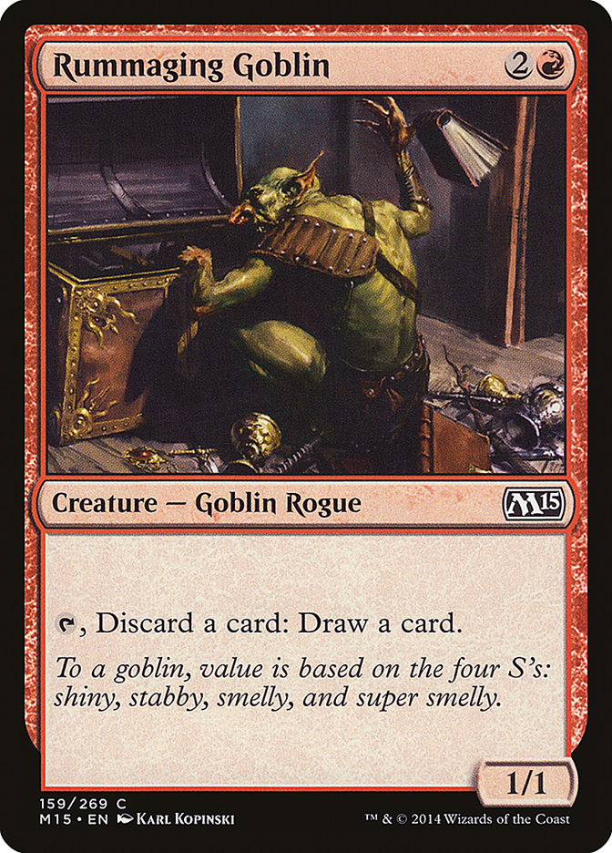 Rummaging Goblin - [Foil] Magic 2015 (M15)