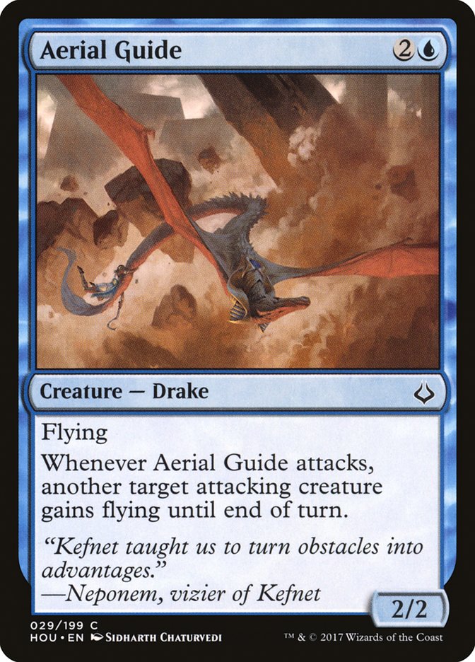Aerial Guide - [Foil] Hour of Devastation (HOU)