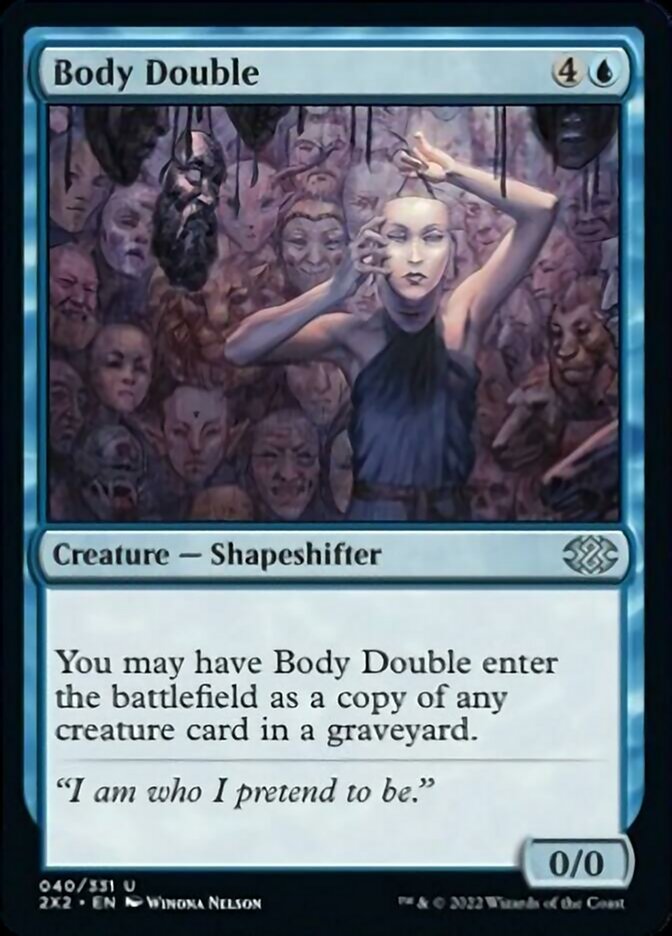 Body Double - [Foil] Double Masters 2022 (2X2)