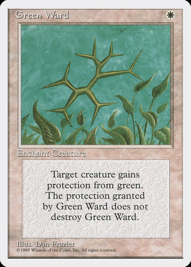 Green Ward - Fourth Edition (4ED)
