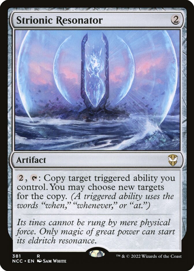 Strionic Resonator - [Foil] New Capenna Commander (NCC)