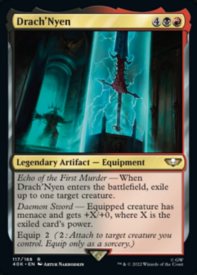 Drach'Nyen - [Surge Foil] Warhammer 40,000 Commander (40K)