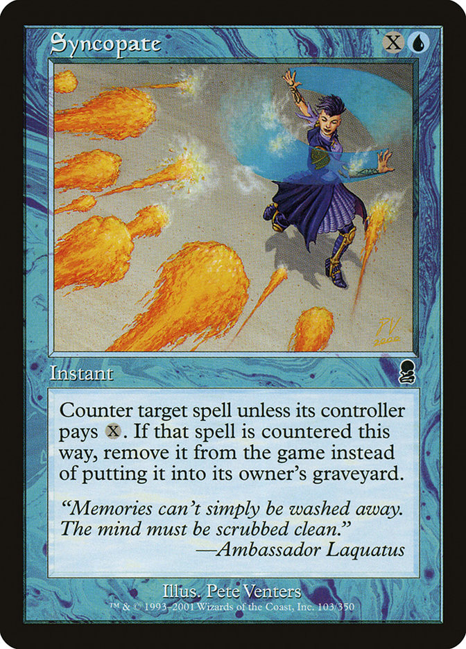 Syncopate - [Foil, Retro Frame] Odyssey (ODY)