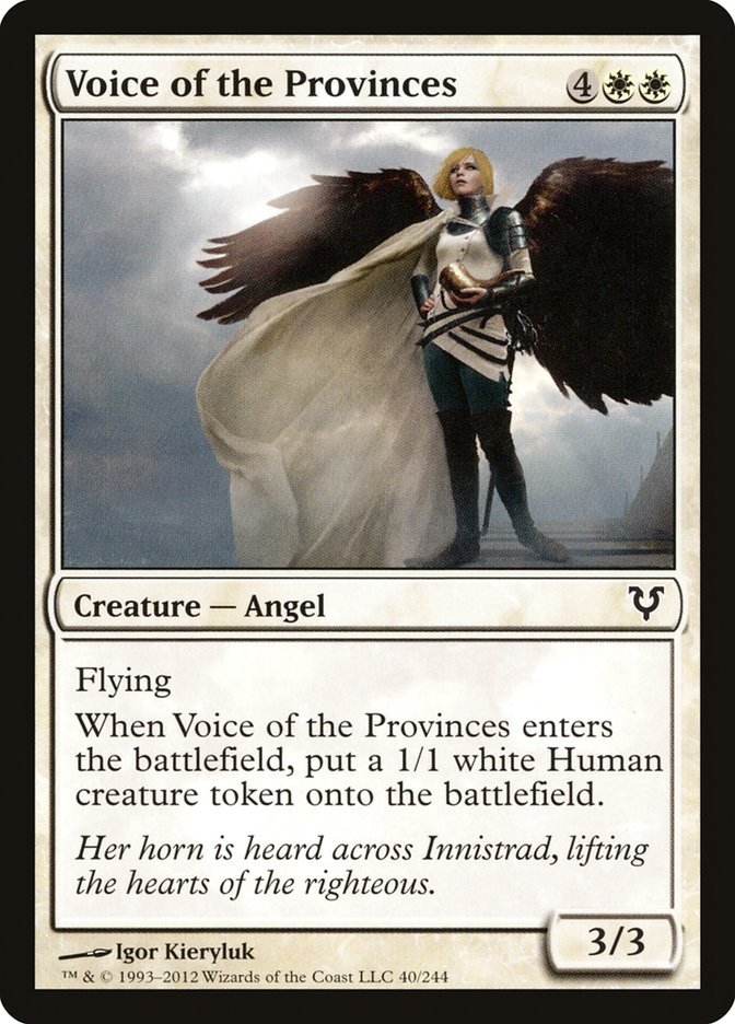 Voice of the Provinces - [Foil] Avacyn Restored (AVR)