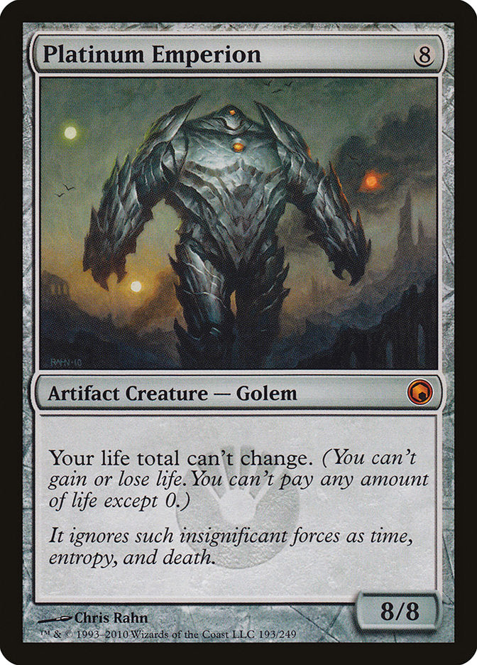 Platinum Emperion - [Foil] Scars of Mirrodin (SOM)