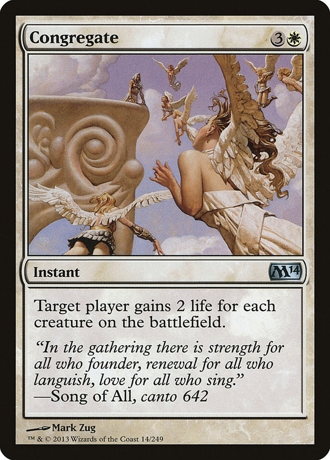 Congregate - [Foil] Magic 2014 (M14)
