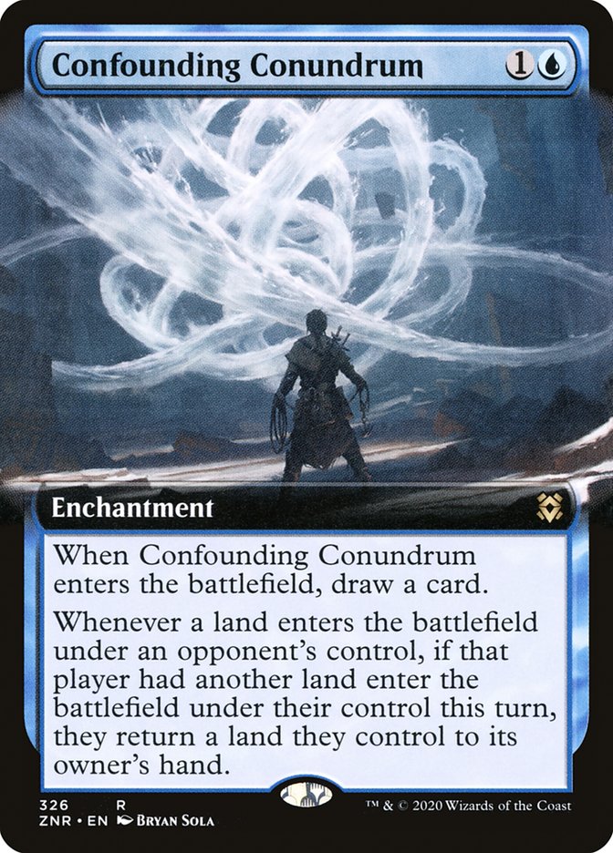 Confounding Conundrum - [Extended Art] Zendikar Rising (ZNR)