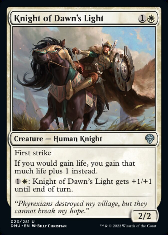 Knight of Dawn's Light - [Foil] Dominaria United (DMU)