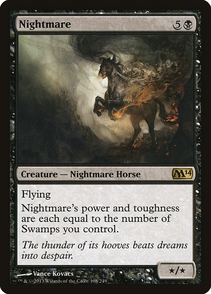 Nightmare - [Foil] Magic 2014 (M14)