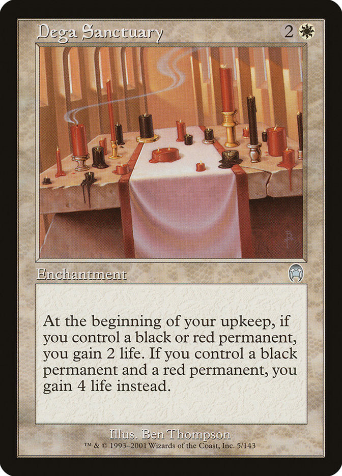 Dega Sanctuary - [Foil] Apocalypse (APC)