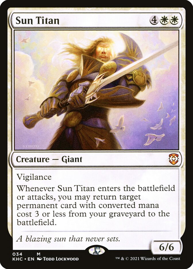 Sun Titan - Kaldheim Commander (KHC)