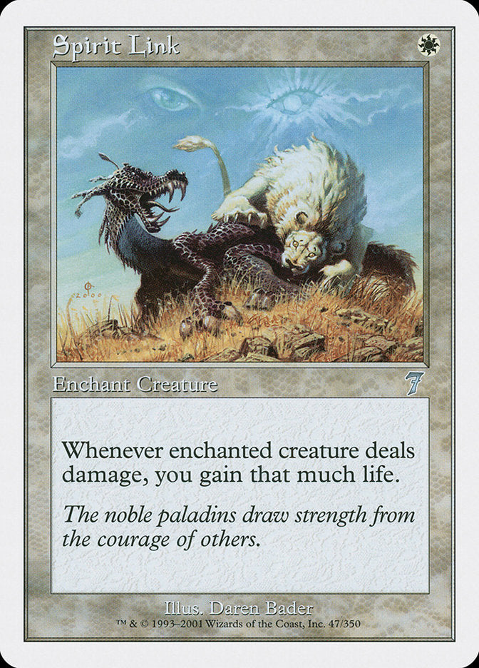 Spirit Link - [Foil] Seventh Edition (7ED)