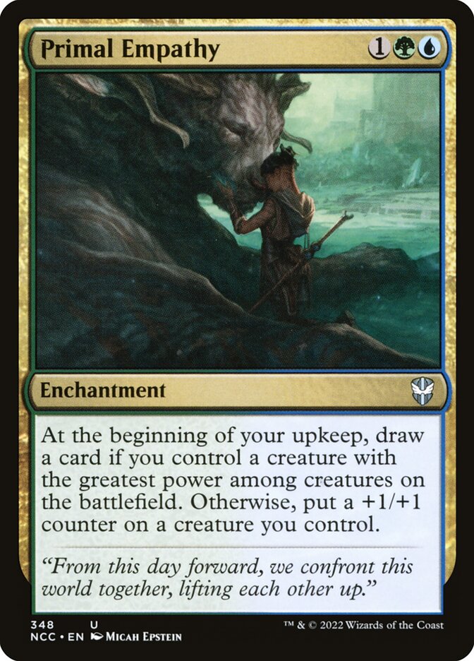 Primal Empathy - [Foil] New Capenna Commander (NCC)
