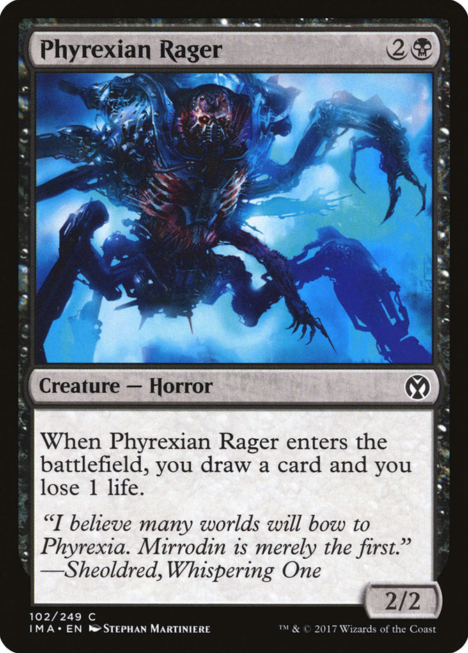 Phyrexian Rager - [Foil] Iconic Masters (IMA)