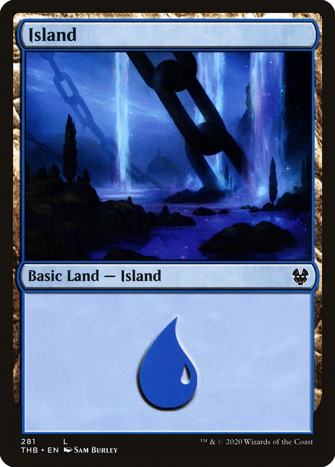 Island (281) - [Foil] Theros Beyond Death (THB)
