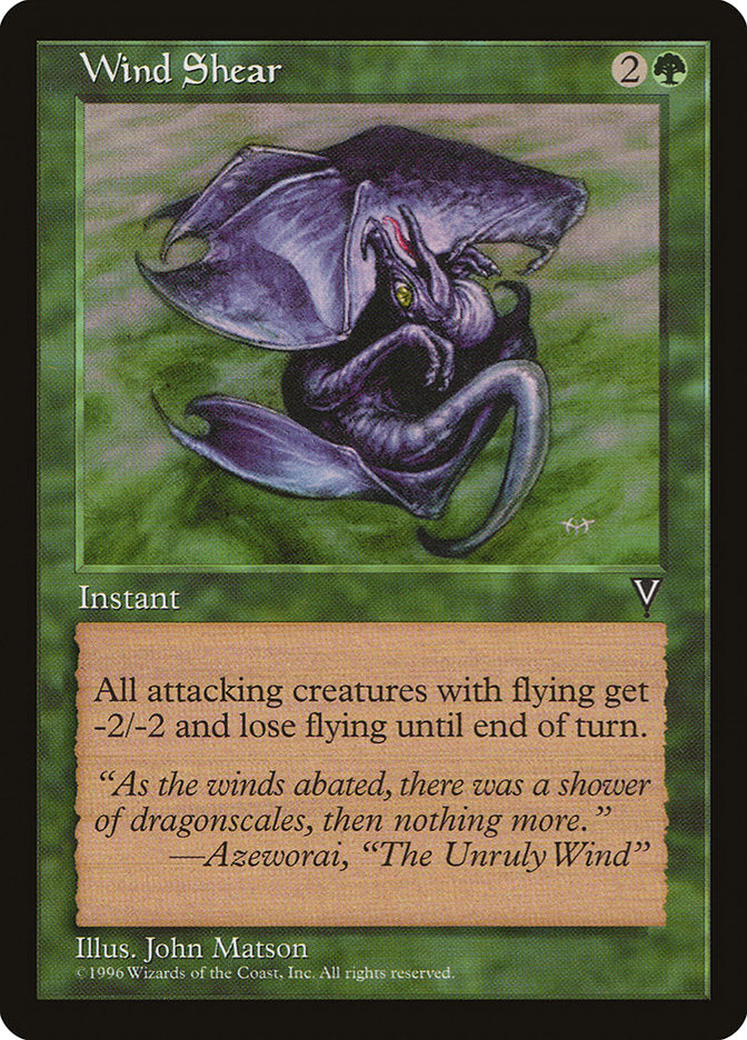 Wind Shear - Visions (VIS)