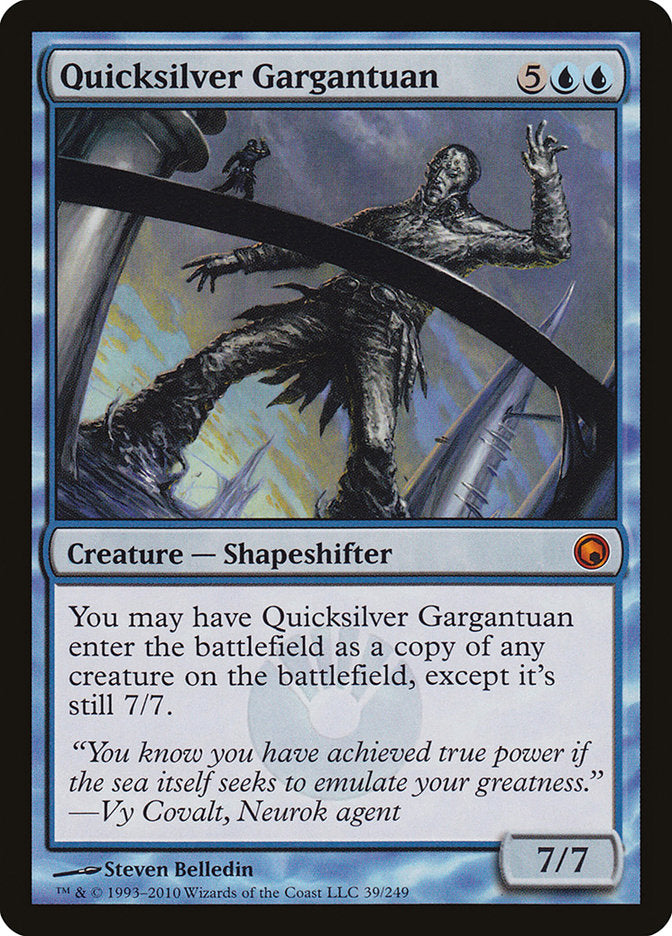 Quicksilver Gargantuan - [Foil] Scars of Mirrodin (SOM)