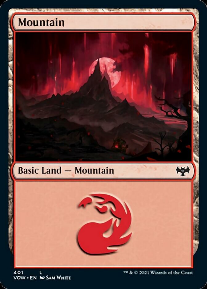 Mountain - [Foil] Innistrad: Crimson Vow (VOW)