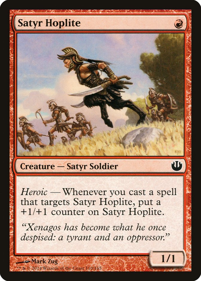 Satyr Hoplite - [Foil] Journey into Nyx (JOU)