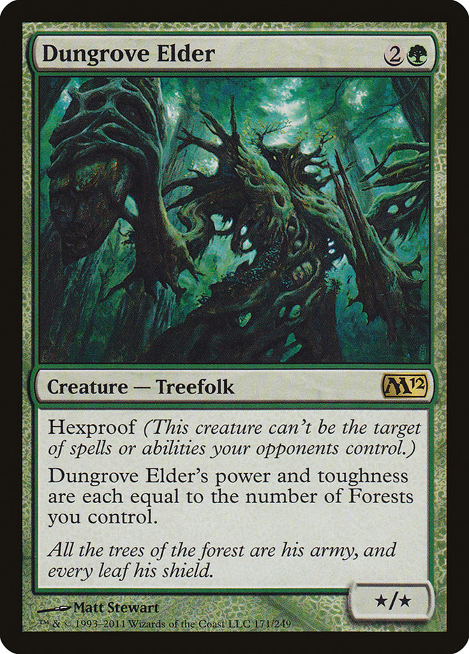 Dungrove Elder - [Foil] Magic 2012 (M12)