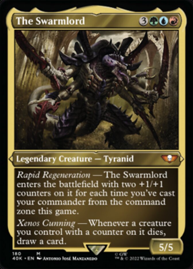 The Swarmlord - [Surge Foil] Warhammer 40,000 Commander (40K)