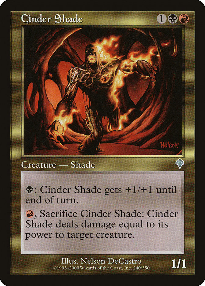 Cinder Shade - [Retro Frame] Invasion (INV)