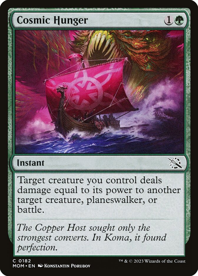 Cosmic Hunger - [Foil] March of the Machine (MOM)