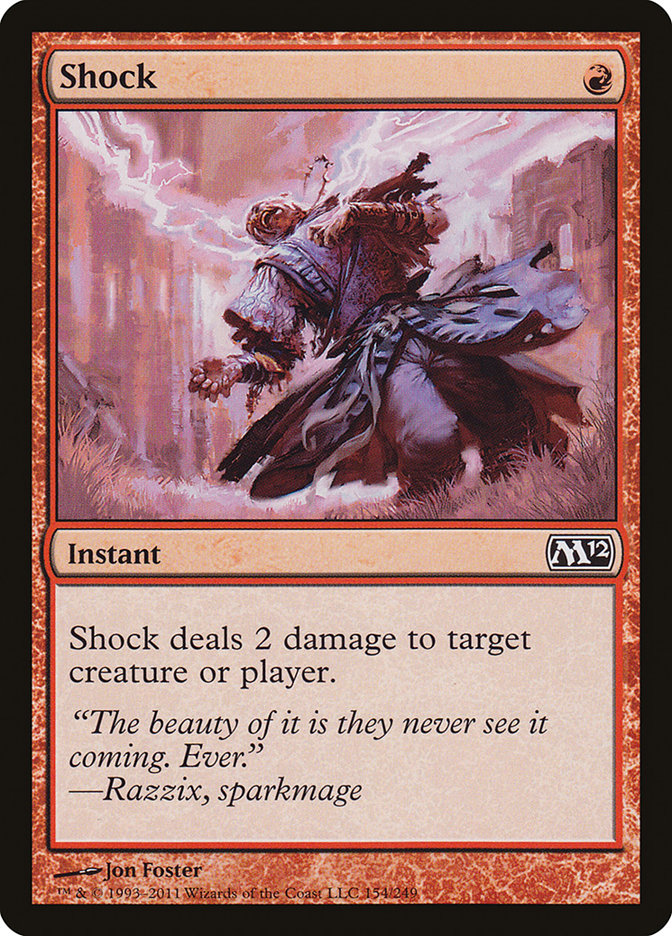 Shock - [Foil] Magic 2012 (M12)