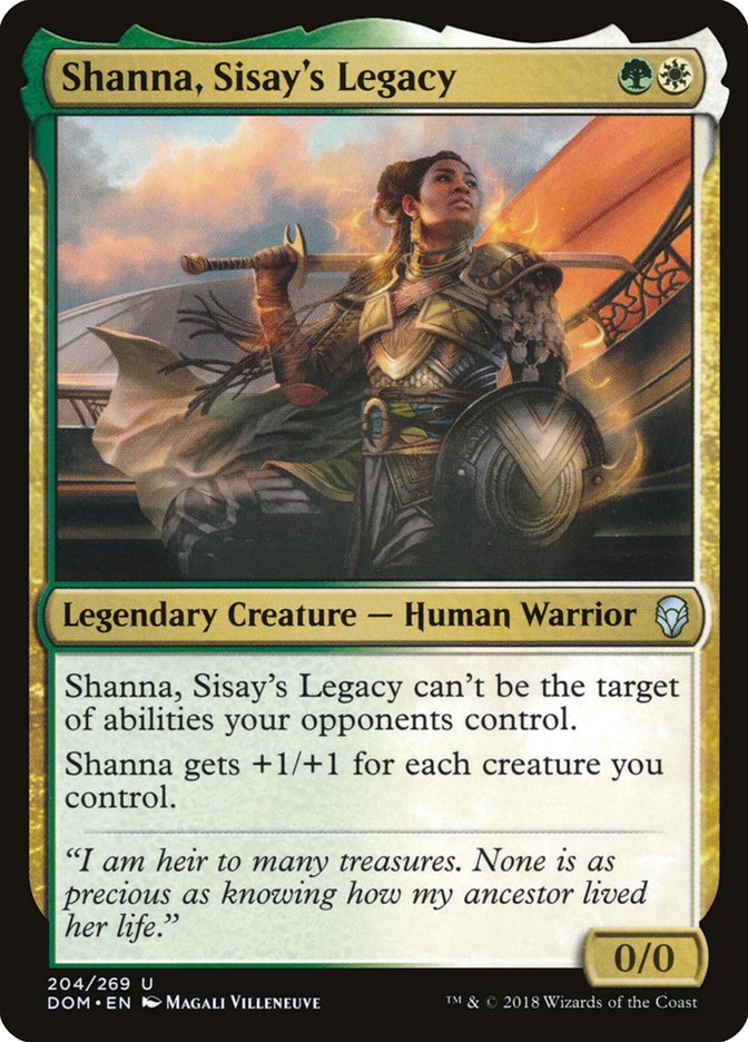 Shanna, Sisay's Legacy - Dominaria (DOM)