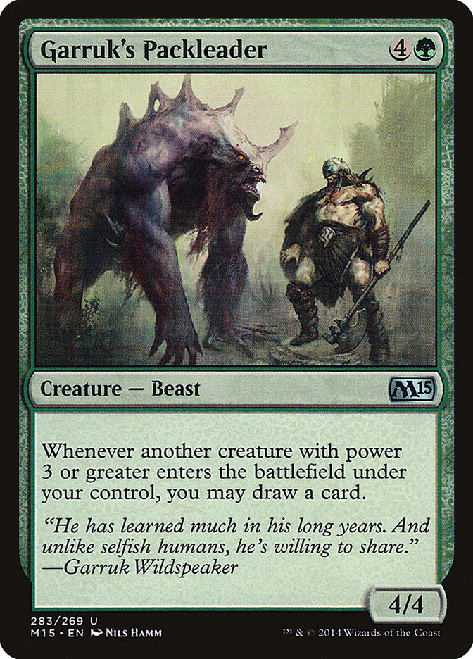 Garruk's Packleader - Magic 2015 (M15)