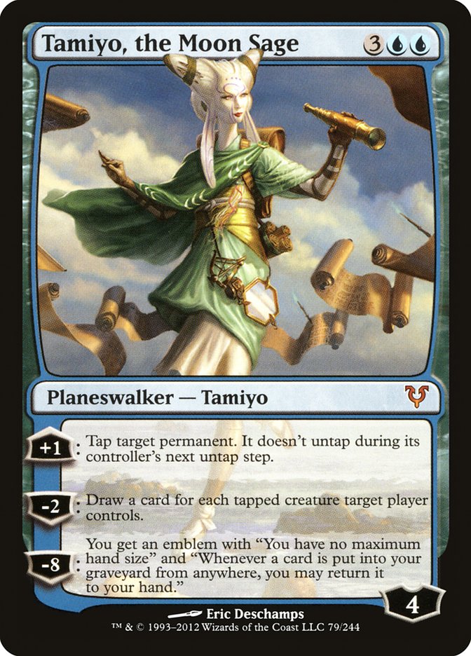 Mtg Avacyn Restored Tamiyo, the Moon Sage [foil]